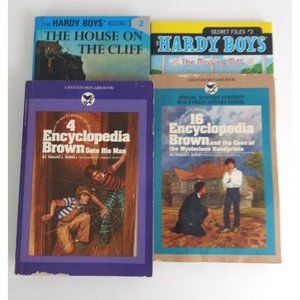 Vintage Lot of 4 Adventure Novels 1 Hardback 3 Paperback Novels Dated 1967-2010